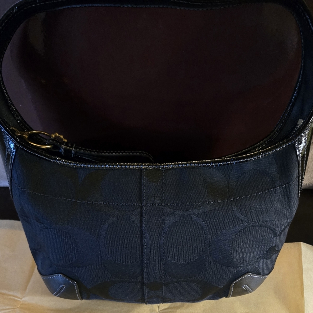Coach Ergo Bag Y2K Signature Logo Black 11599 - Picture 5 of 12